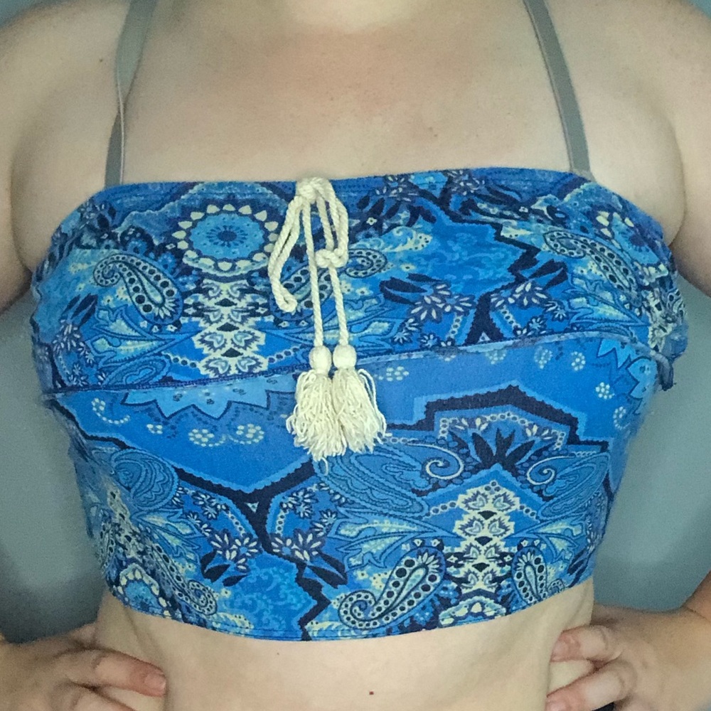 Rue 21 boho strapless top